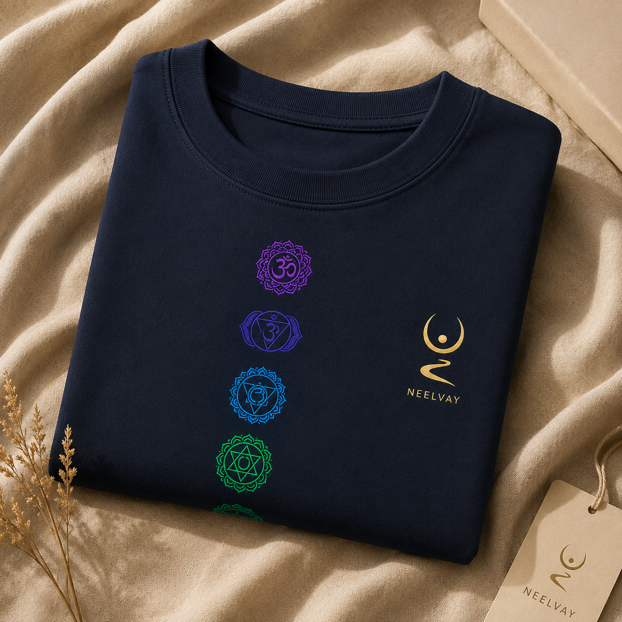 Neelvay 7 Chakras oversized t-shirt