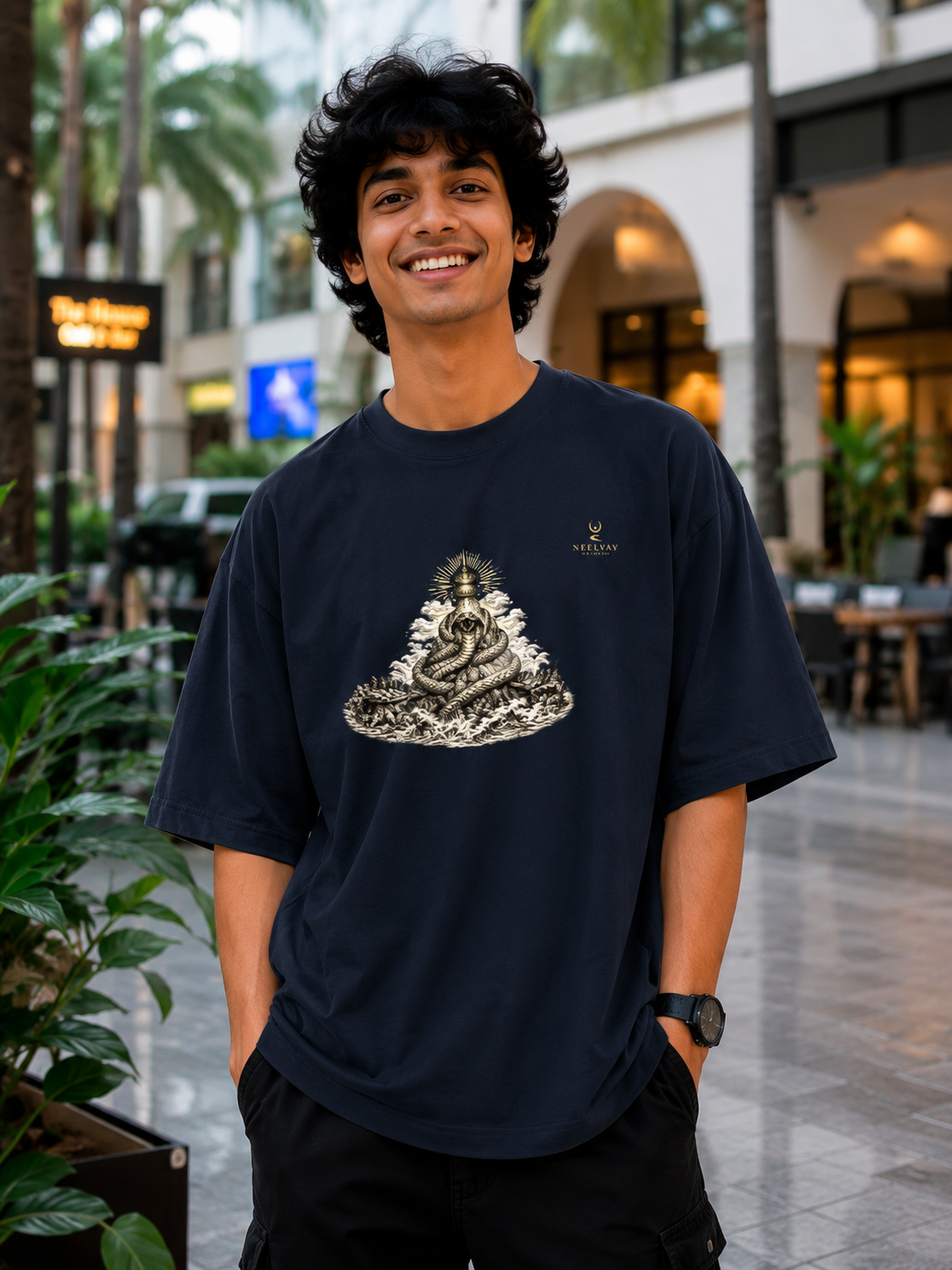 Samudra Manthan Oversized T-Shirt