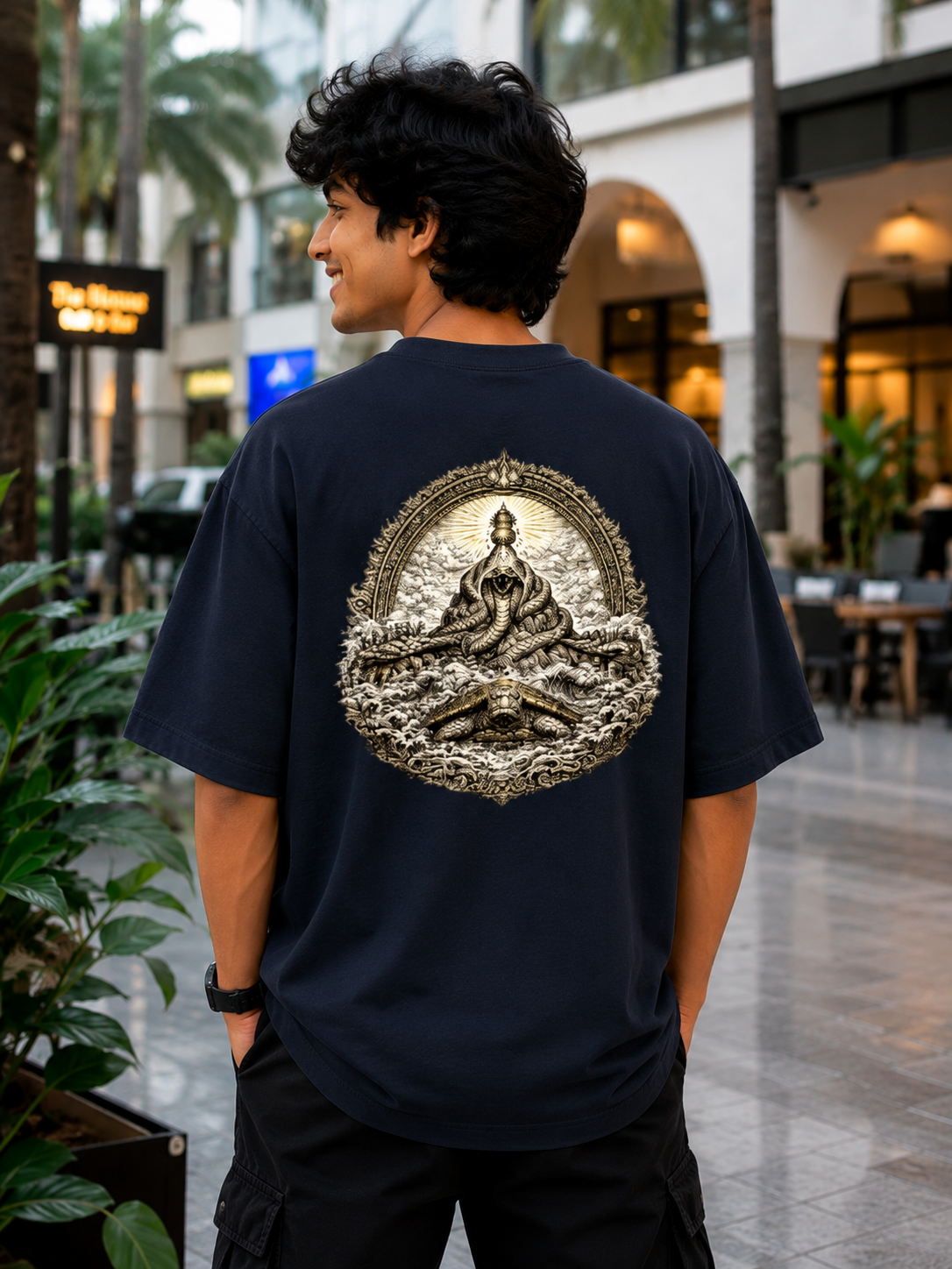 Samudra Manthan Oversized T-Shirt