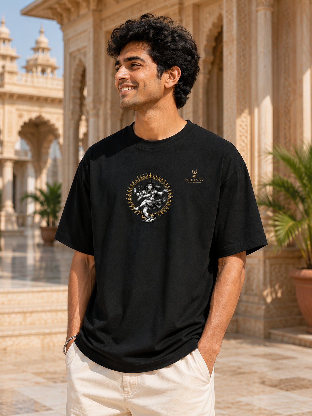 Tandav of Eternity Oversized T-Shirt