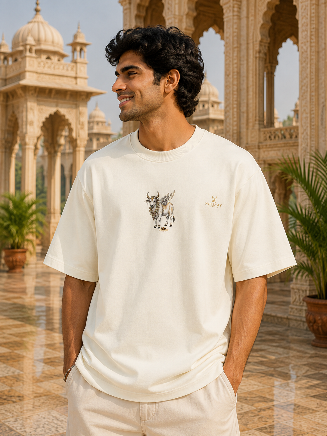 Kamadhenu Grace Oversized T-Shirt