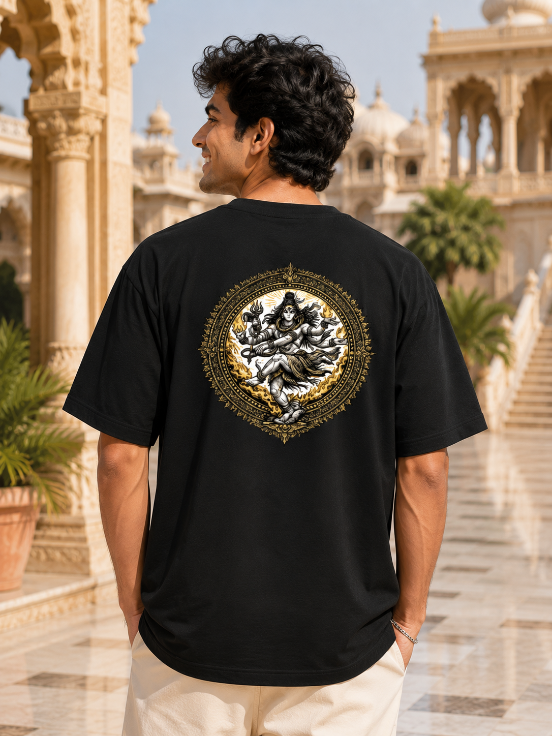 Tandav of Eternity Oversized T-Shirt