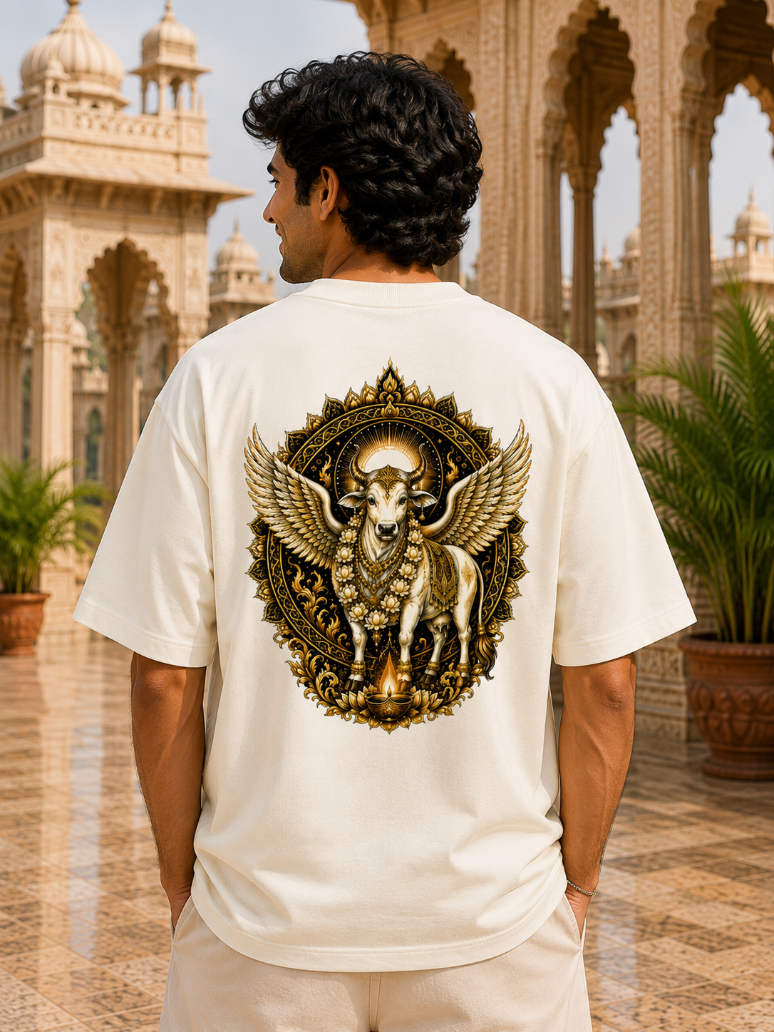 Kamadhenu Grace Oversized T-Shirt