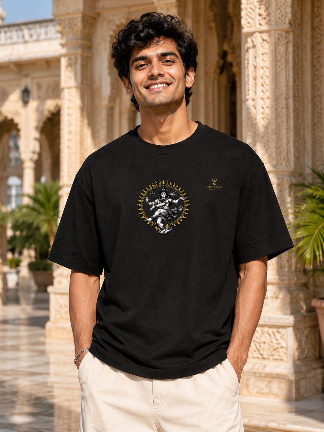 Tandav of Eternity Oversized T-Shirt